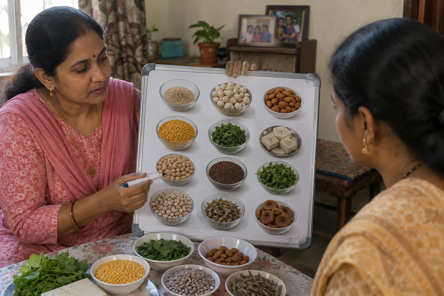 दुधाशिवाय कॅल्शियम मिळवण्यासाठी उपयुक्त भारतीय पदार्थांची यादी
